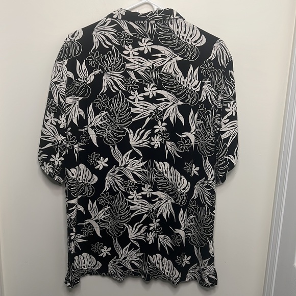 Hunt Club Men Hawaiian Button Down Shirt Size Large - Picture 5 of 6